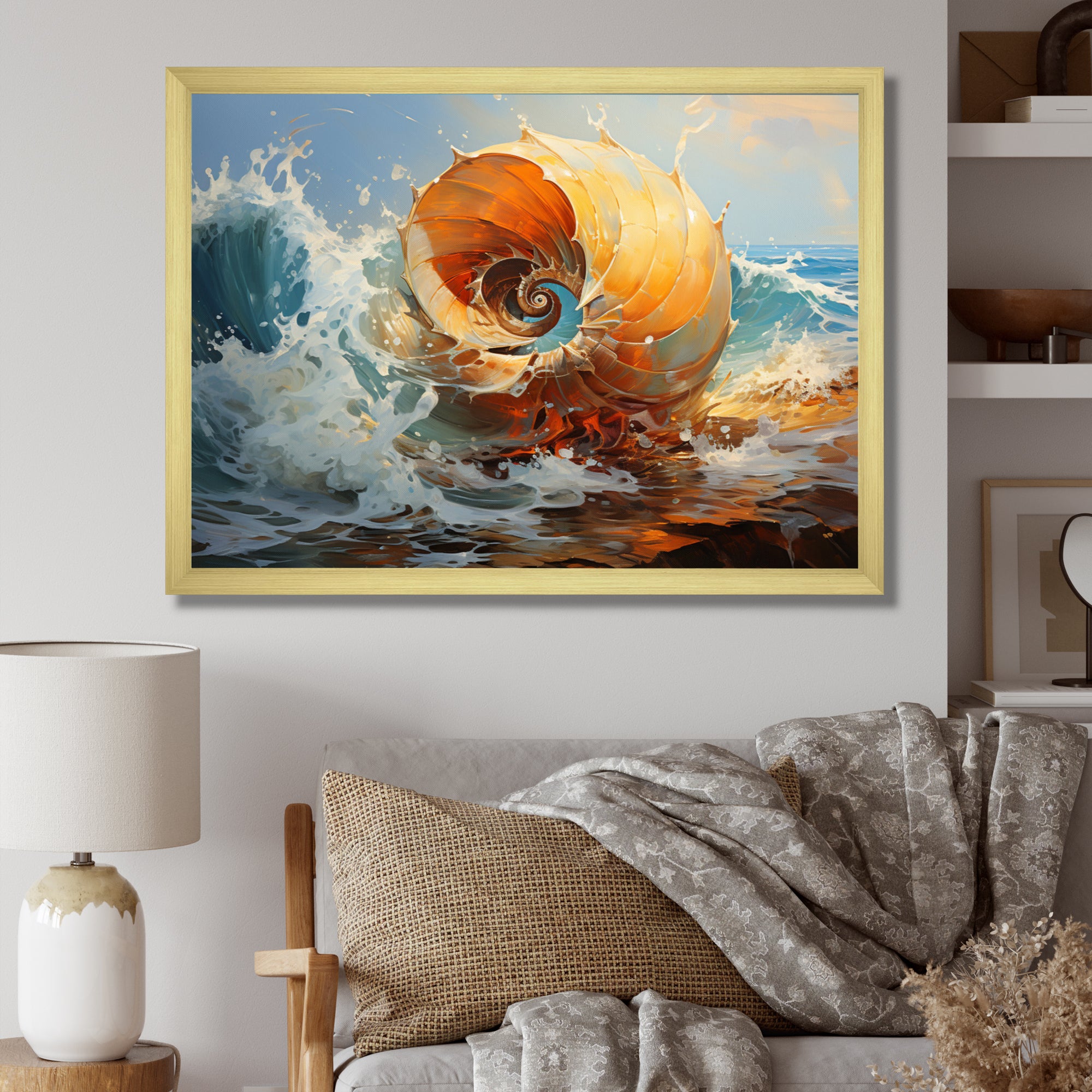 Nautilus Sheels Elegance - Nautilus Wall Decor