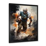 Football Rapid Field - Football Canvas Wall Art