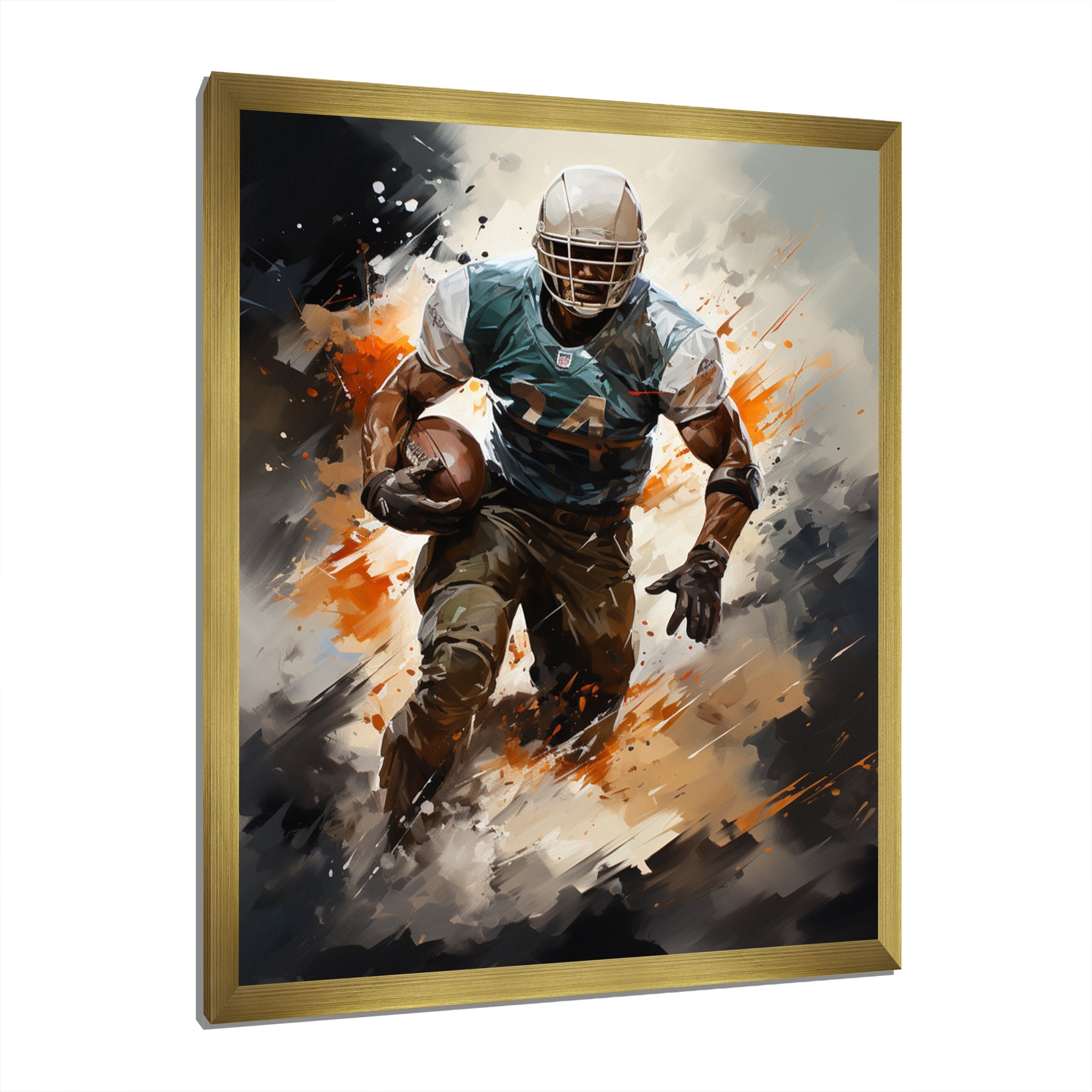 Football Rapid Field - Football Canvas Wall Art
