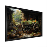 Old Cart  Legacy - Old American Cart Canvas Wall Art