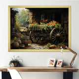 Old Cart  Legacy - Old American Cart Canvas Wall Art