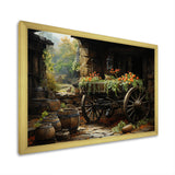 Old Cart  Legacy - Old American Cart Canvas Wall Art