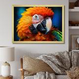 Yellow Red Parrot Colorful Parrot - Parrot Canvas Wall Art