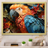 Red Parrot Parrots Parade - Parrot Wall Art Prints