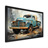 Vintage Pickup Truck - Pickup Truck Canvas Wall Art