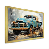 Vintage Pickup Truck - Pickup Truck Canvas Wall Art