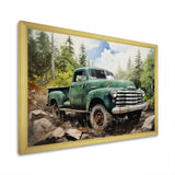 Pickup Truck Offroad Adventures I - Pickup Truck Canvas Wall Art