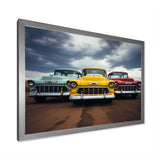 Pickup Truck Retro Rides I - Pickup Truck Canvas Wall Art