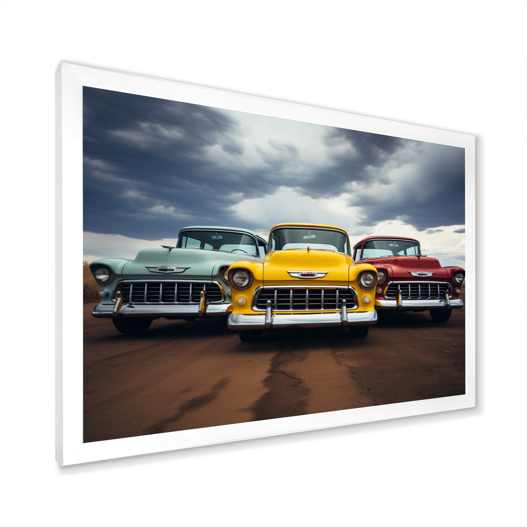Pickup Truck Retro Rides I - Pickup Truck Canvas Wall Art