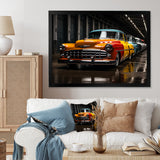 Colorful Pickup Truck Retro Rides - Pickup Truck Canvas Wall Art