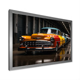 Colorful Pickup Truck Retro Rides - Pickup Truck Canvas Wall Art