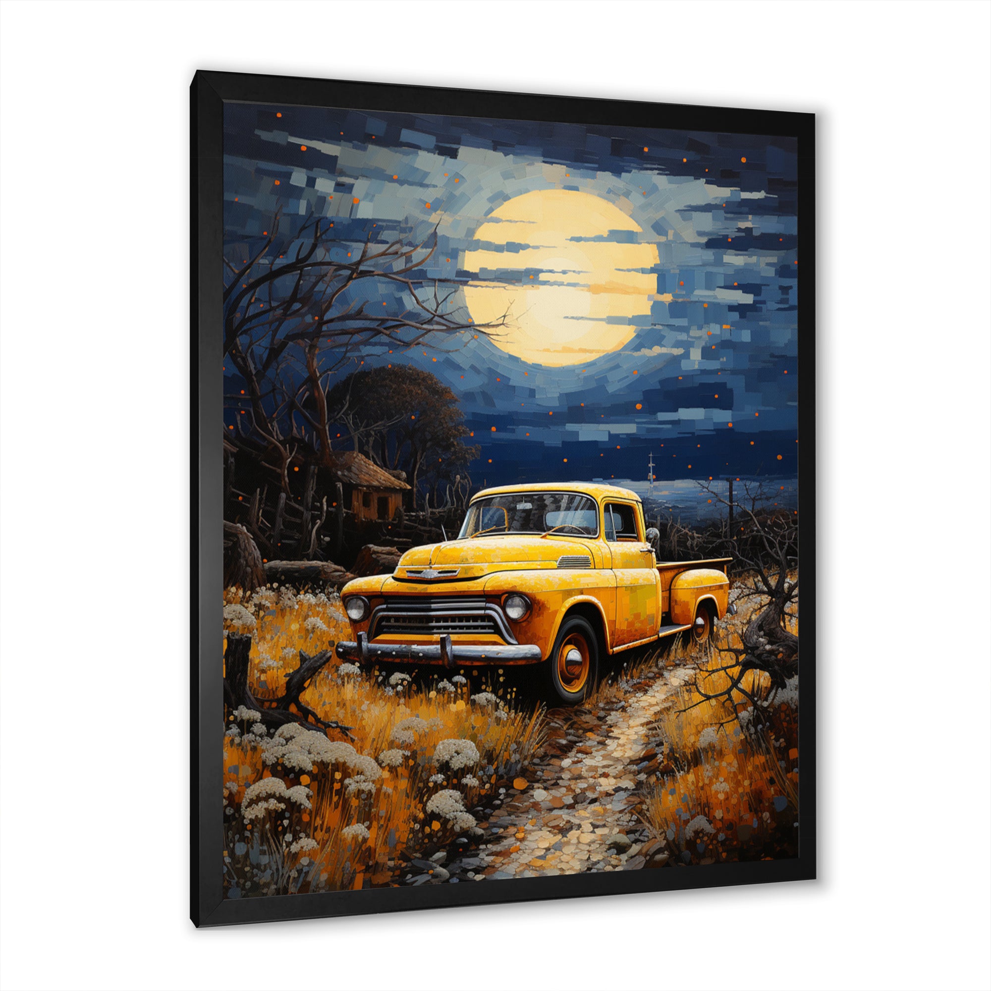 Pickup Truck Rustic Rides I - Pickup Truck Canvas Wall Art