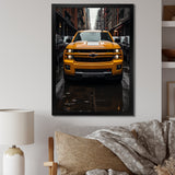 Pickup Truck Transportation Chronicles I - Pickup Truck Canvas Wall Art