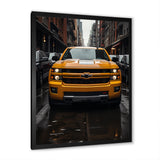 Pickup Truck Transportation Chronicles I - Pickup Truck Canvas Wall Art