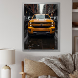 Pickup Truck Transportation Chronicles I - Pickup Truck Canvas Wall Art