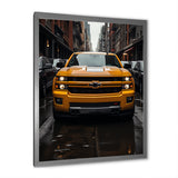 Pickup Truck Transportation Chronicles I - Pickup Truck Canvas Wall Art