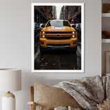 Pickup Truck Transportation Chronicles I - Pickup Truck Canvas Wall Art