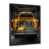 Pickup Truck Ready For Work - Pickup Truck Canvas Wall Art