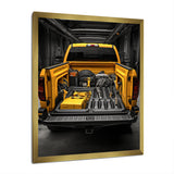 Pickup Truck Ready For Work - Pickup Truck Canvas Wall Art