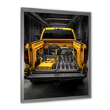 Pickup Truck Ready For Work - Pickup Truck Canvas Wall Art