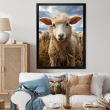 Sheep Selfie - Sheep Bedroom Wall Art