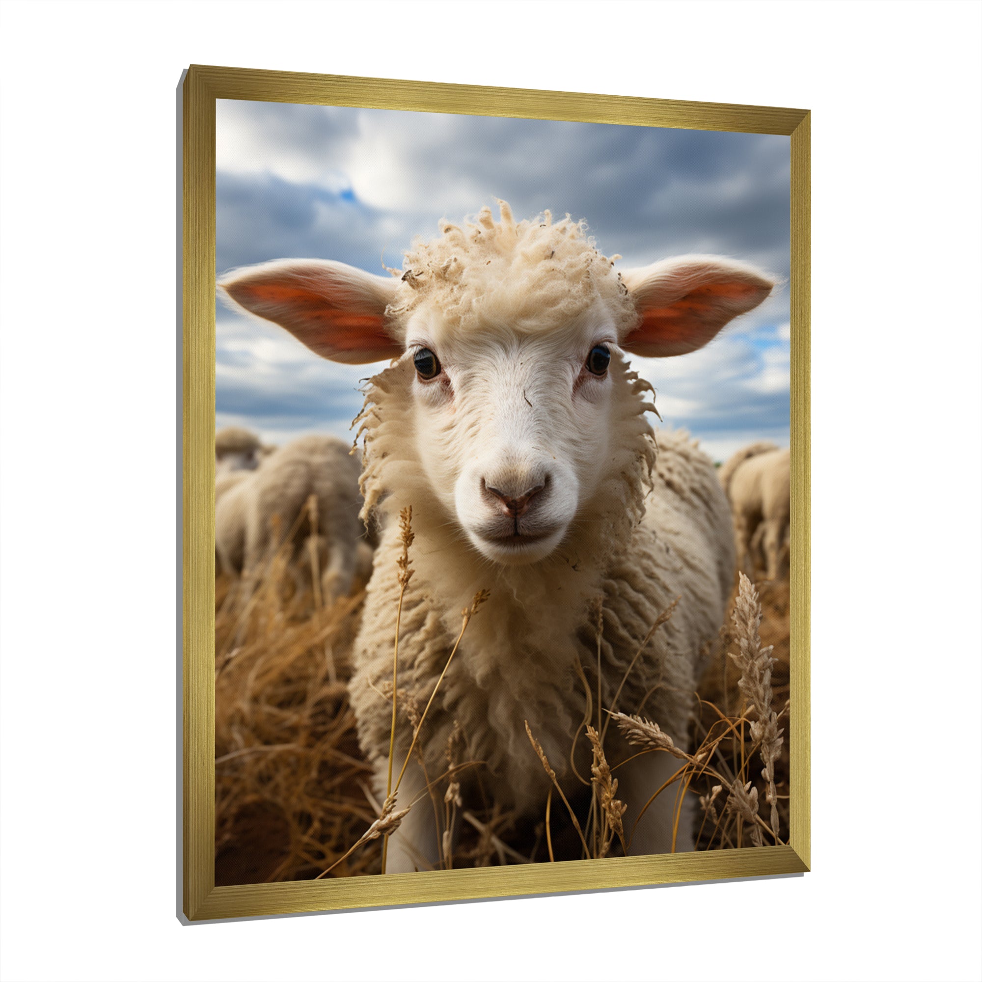 Sheep Selfie - Sheep Bedroom Wall Art