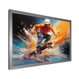 Skateboard Urban Pulse - Skateboard Canvas Wall Art