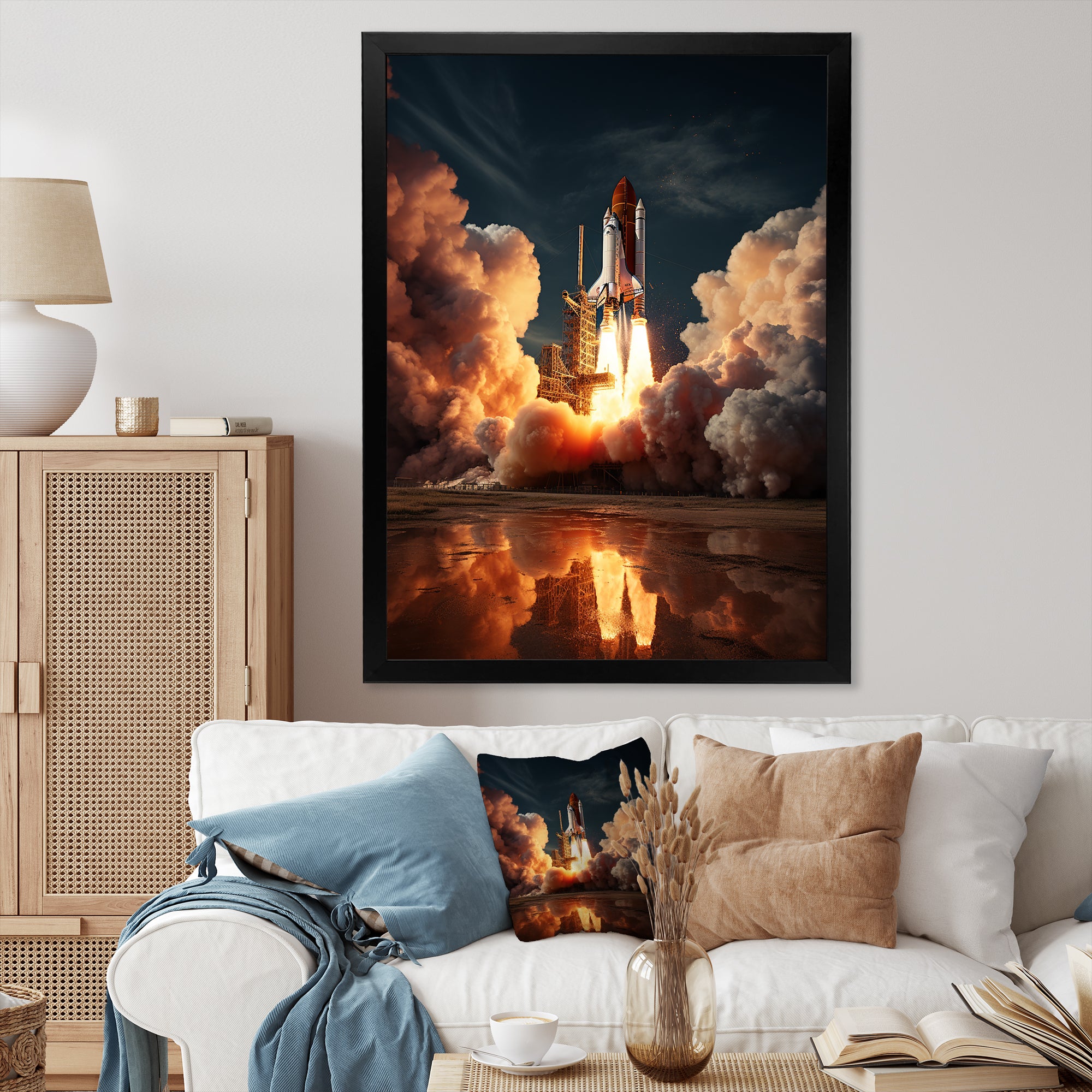 Space Shuttle Legacy Of Exploration I - Space Shuttle Canvas Wall Art