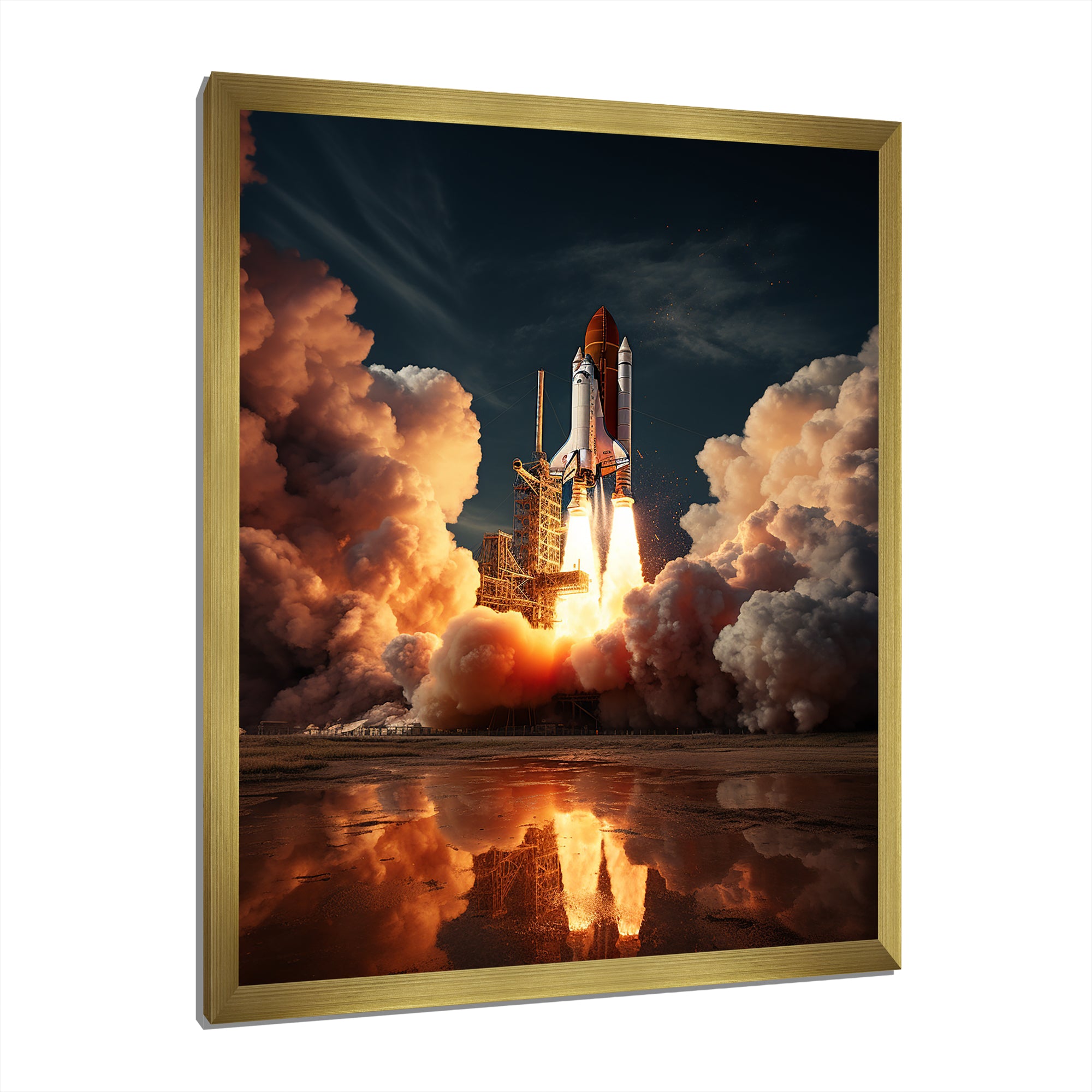 Space Shuttle Legacy Of Exploration I - Space Shuttle Canvas Wall Art