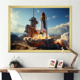 Space Shuttle Payload Deployment I - Space Shuttle Canvas Wall Art