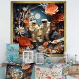 Space Shuttle Spacewalk Adventure I - Space Shuttle Canvas Wall Art