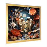 Space Shuttle Spacewalk Adventure I - Space Shuttle Canvas Wall Art