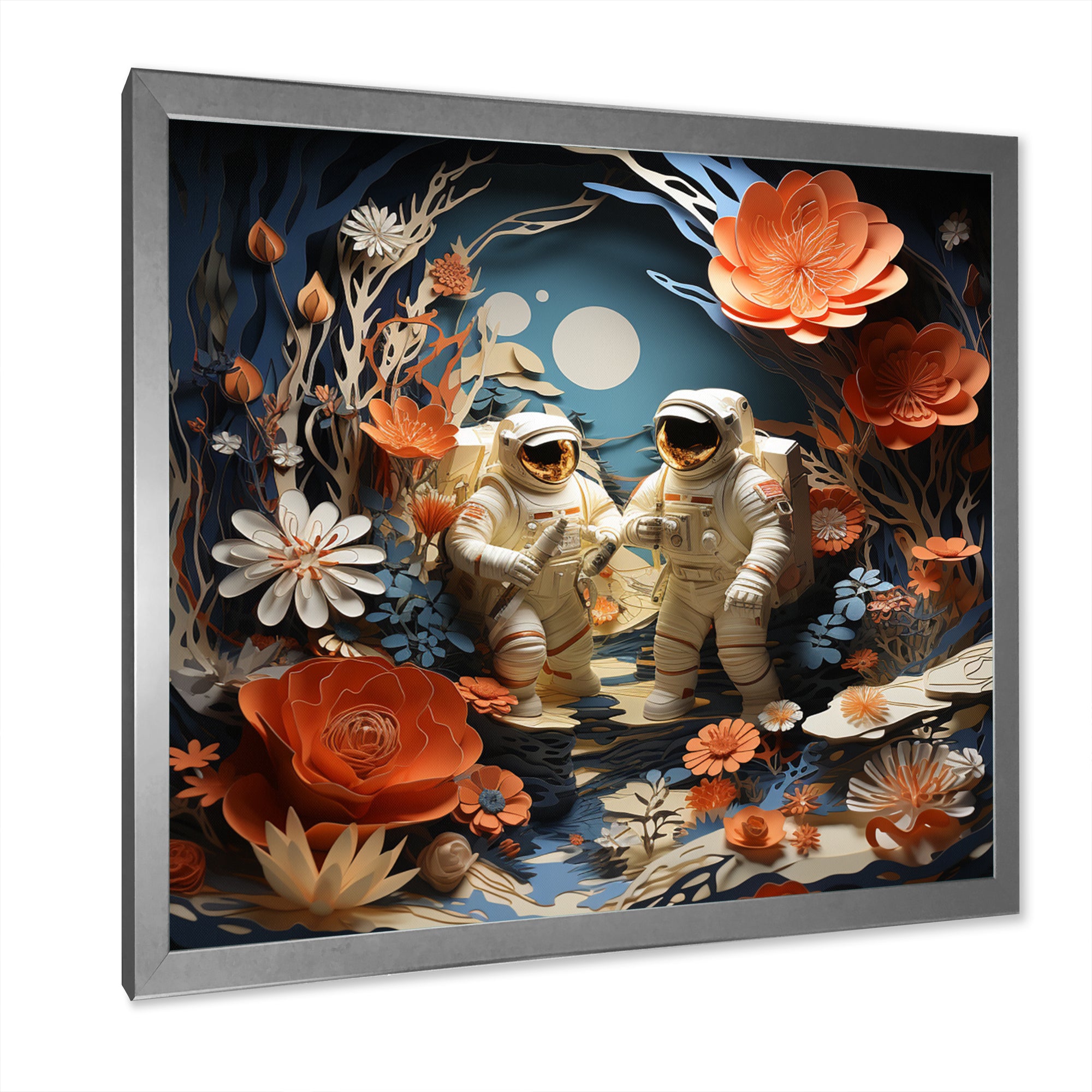 Space Shuttle Spacewalk Adventure I - Space Shuttle Canvas Wall Art