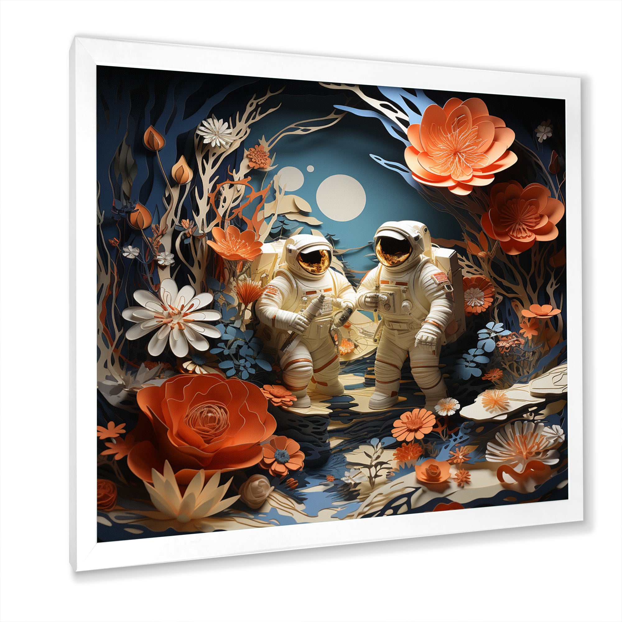 Space Shuttle Spacewalk Adventure I - Space Shuttle Canvas Wall Art