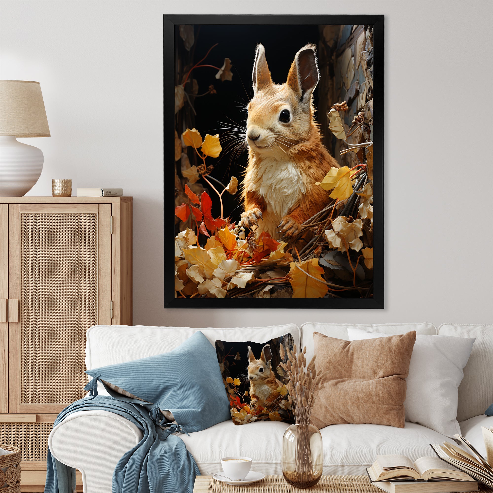 Brown Squirrel Squirrels Sanctuary An - Squirrel Home Decor Art