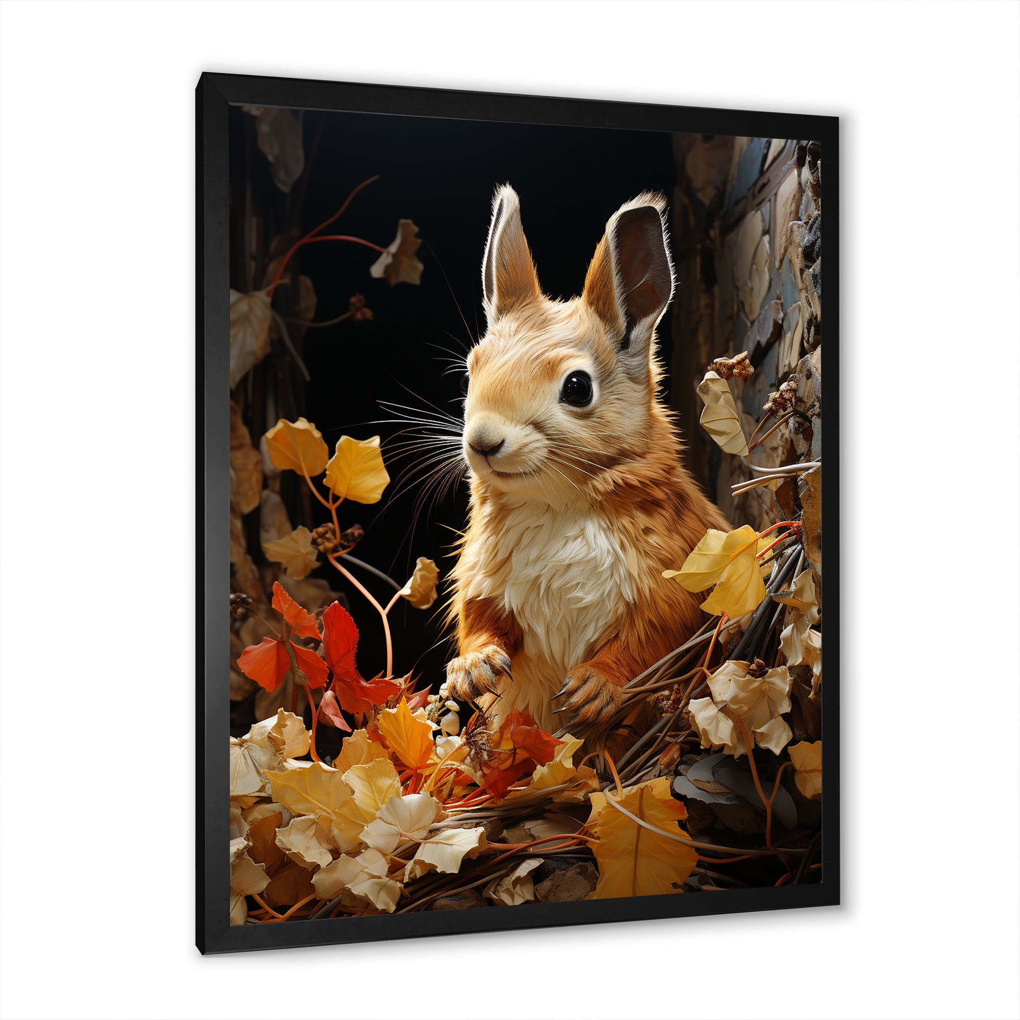 Brown Squirrel Squirrels Sanctuary An - Squirrel Home Decor Art