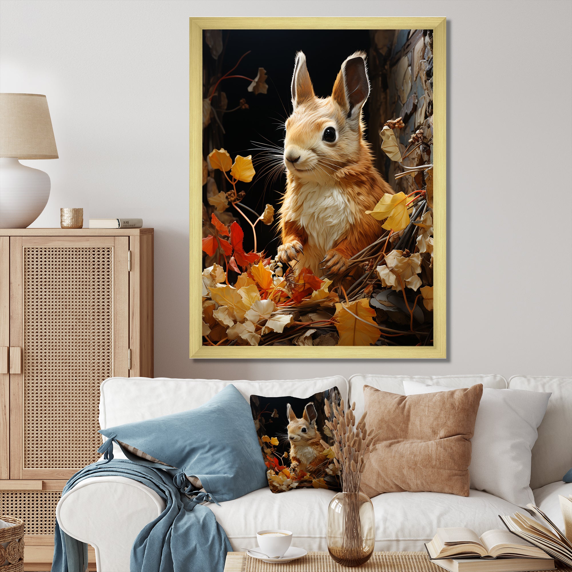 Brown Squirrel Squirrels Sanctuary An - Squirrel Home Decor Art