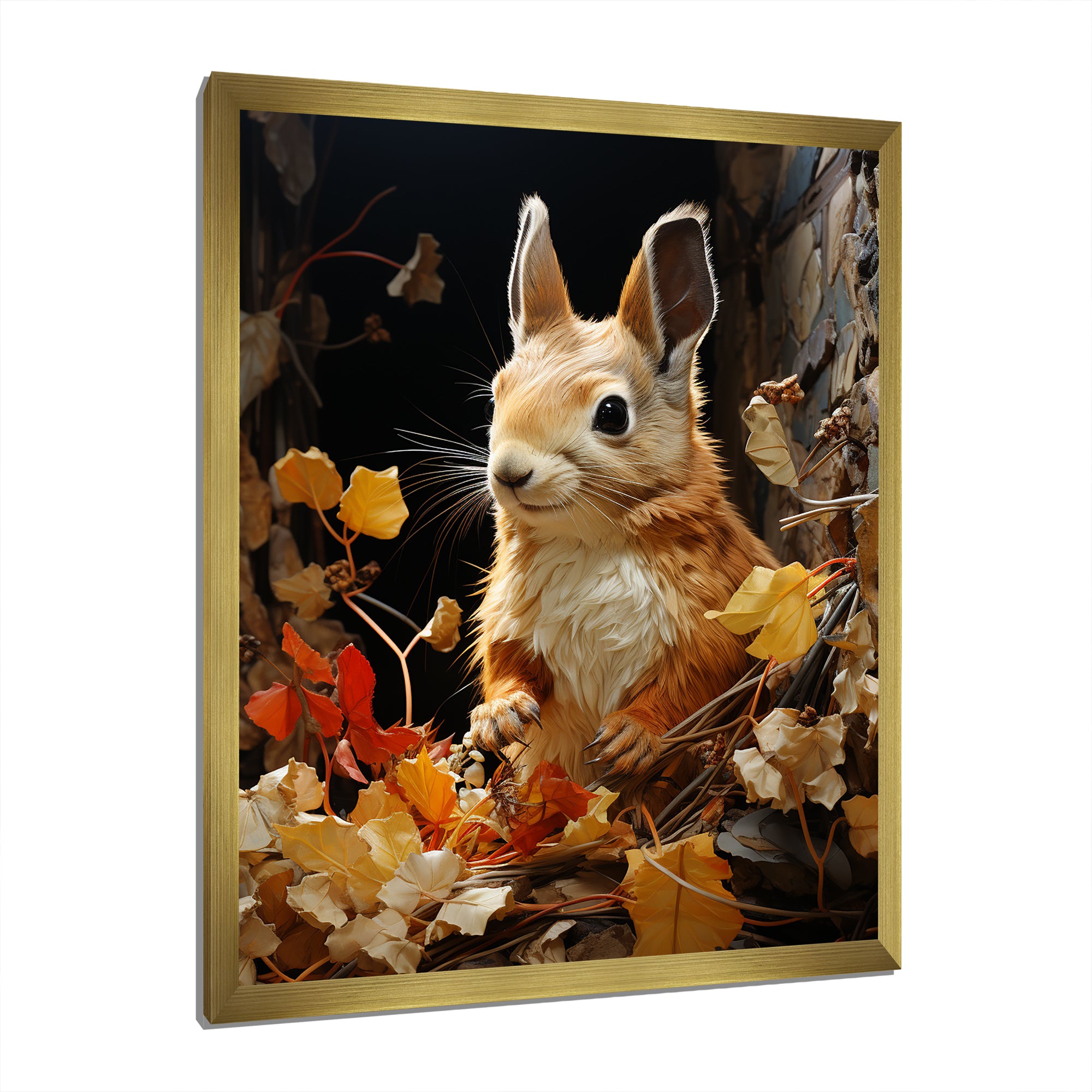Brown Squirrel Squirrels Sanctuary An - Squirrel Home Decor Art