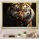 Tiger Roaring Majesty - Tiger Home Decor Art