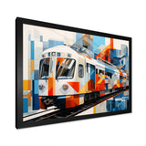 Train Architectural Perspectives - Train Canvas Wall Art
