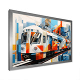 Train Architectural Perspectives - Train Canvas Wall Art