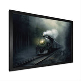 Train Atmospheric Whispers I - Train Canvas Wall Art