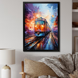 Train Bold Rhythms - Train Canvas Wall Art