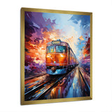 Train Bold Rhythms - Train Canvas Wall Art