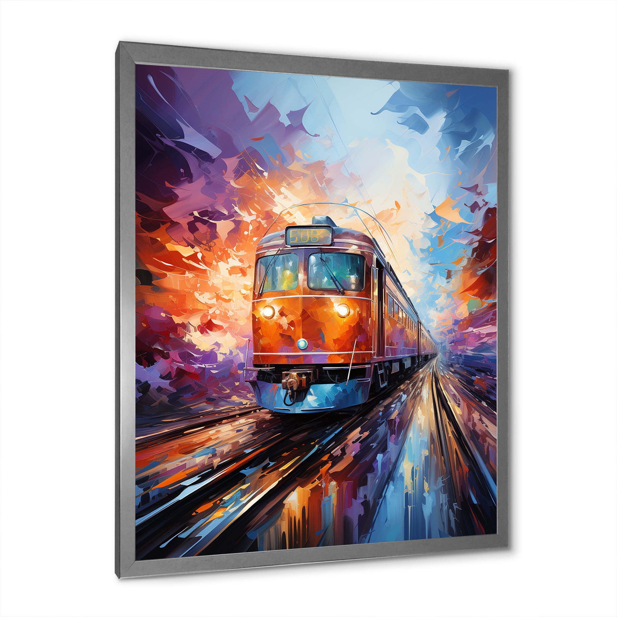 Train Bold Rhythms - Train Canvas Wall Art