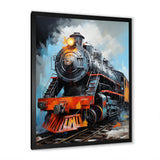 Train Fluid Motion - Train Canvas Wall Art