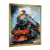 Train Fluid Motion - Train Canvas Wall Art