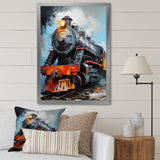 Train Fluid Motion - Train Canvas Wall Art