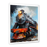 Train Fluid Motion - Train Canvas Wall Art