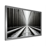 Train Minimalist Tracks I - Train Canvas Wall Art